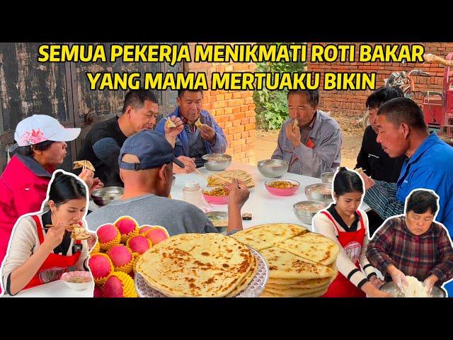 MERTUA BIKIN ROTI BAKAR DAN KUAH TELUR YANG WANGI BUAT PEKERJA, LALU BELI BUAH & LIHAT HARGANYA YUK