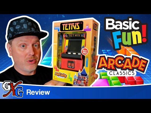 Arcade Classics Tetris #18 - Mini Arcade Review from Basic Fun