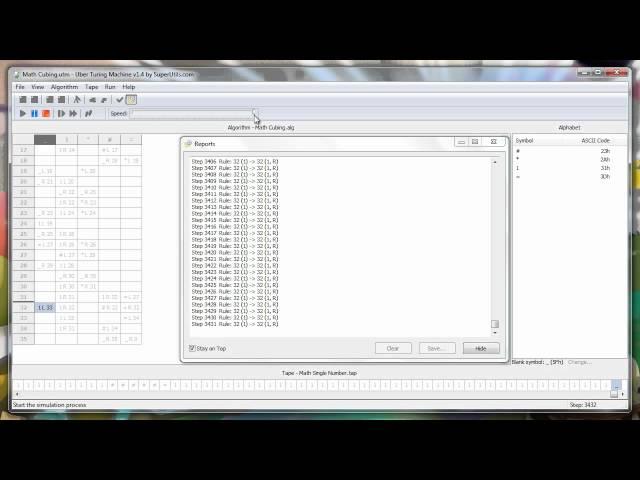 Calculate Cube of Number (Cubing, Turing Machine Example)