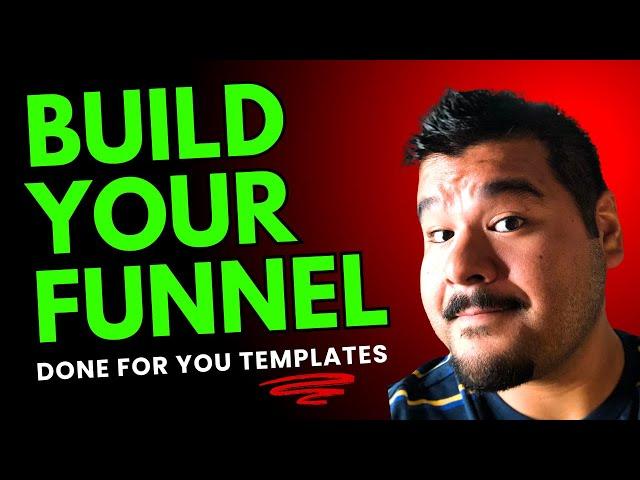 Build a Sales Funnel With These Done For You Templates!