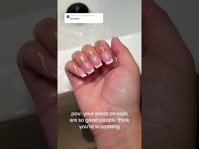 POV: you found the best press on nails #pressonnails #fakenails #nailsathome