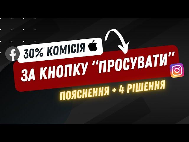 ‍️Як НЕ платити 30% комісії за просування дописів у Facebook/Instagram [Кнопка "Просувати" на iOS]