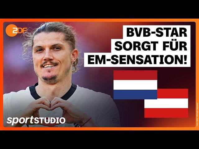 Niederlande – Österreich Highlights | UEFA EURO 2024 | sportstudio