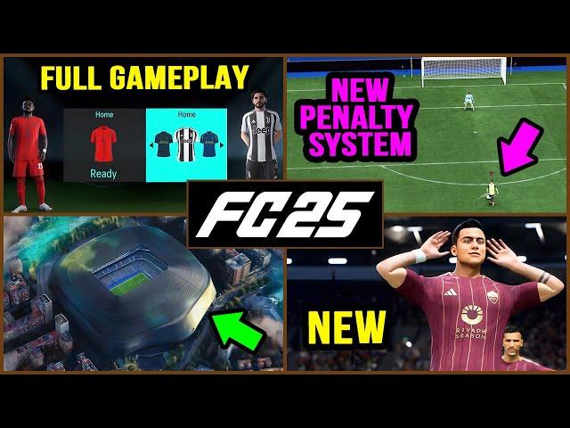 EA FC 25 - NEW Official Full Gameplay, Career Mode, Additions & Licenses 