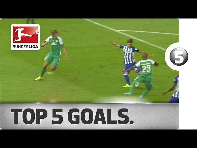 Top 5 Goals - Volland, Calhanoglu and More with Incredible Strikes