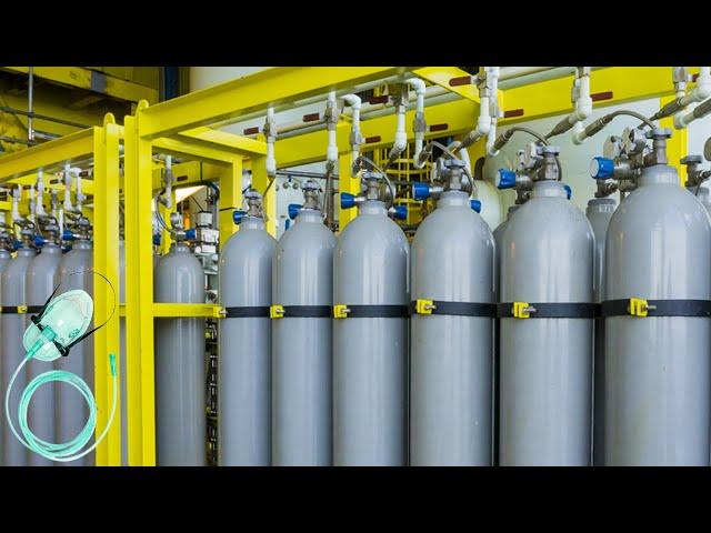 How Oxygen Is Made In Factory | Oxygen Cylinder Manufacturing Process