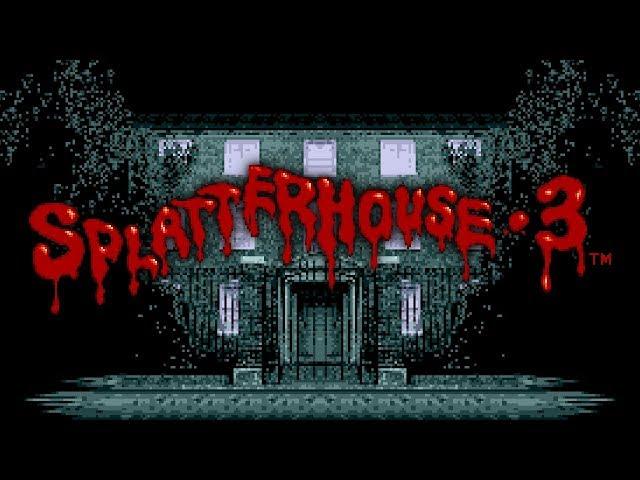 Splatterhouse 3 - Sega Genesis - Full Playthrough No Commentary