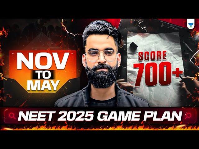 Nov To NEET 2025: The Best Strategy You Need To Follow! Zero To 700+ Wassim bhat