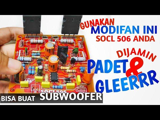 GUNAKAN MODIFAN INI ‼️SOCL 506  DIJAMIN PADET & GLEERR