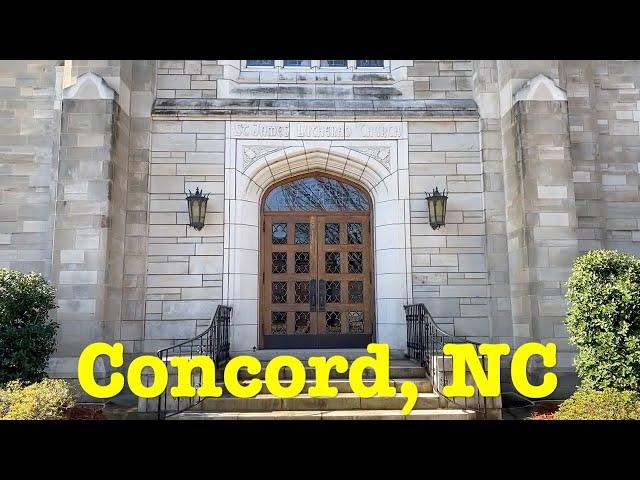 I'm visiting every town in NC - Concord, North Carolina