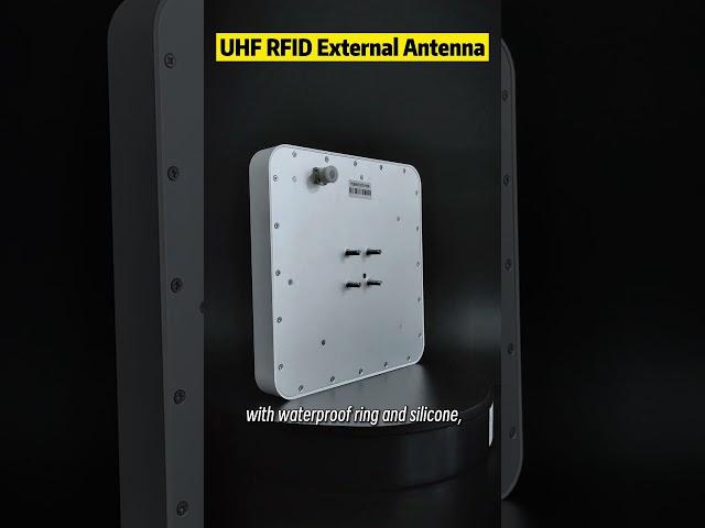 IP67 9dBic High Gain RFID Antenna 902-928MHz Long Range UHF RFID Antenna with ISO 18000-6C protocol.