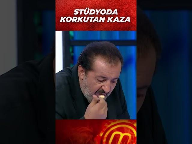 Stüdyo'da Korkutan Kaza   #shorts