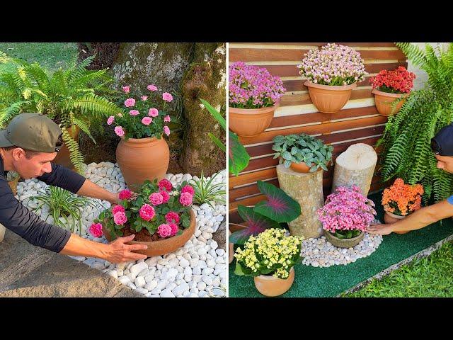 GARDEN WITH FLOWERS: 3 Ideas to decorate your space!