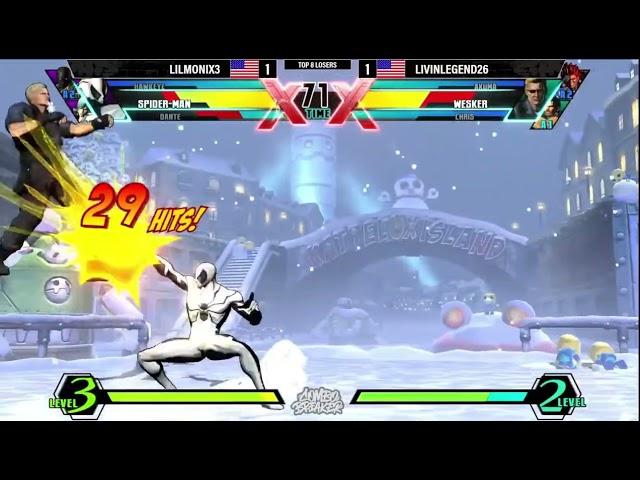 Spider-Man kill combo off an Alpha Counter - Combo Breaker - LilMonix3 - UMVC3
