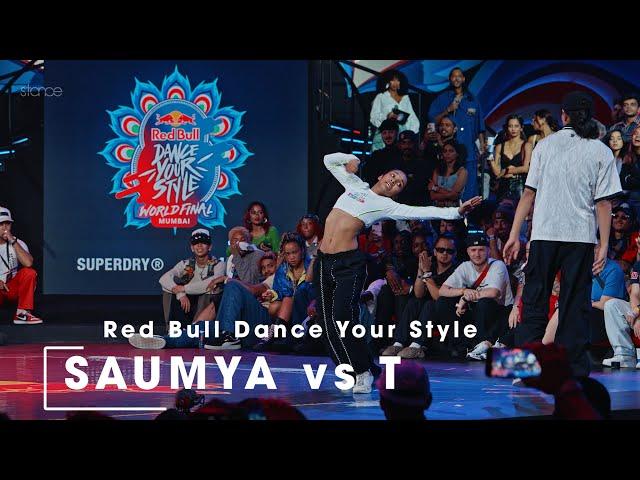 Saumya vs T [Top 8] // stance x Red Bull Dance Your Style World Final 2024 Mumbai