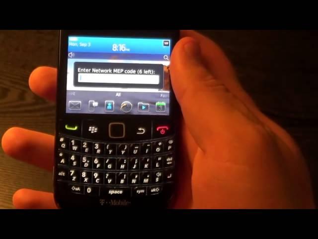 2 Ways How to unlock Blackberry Bold 9780 9790 No SIM Required AT&T Verizon T-mobile Rogers Vodafone