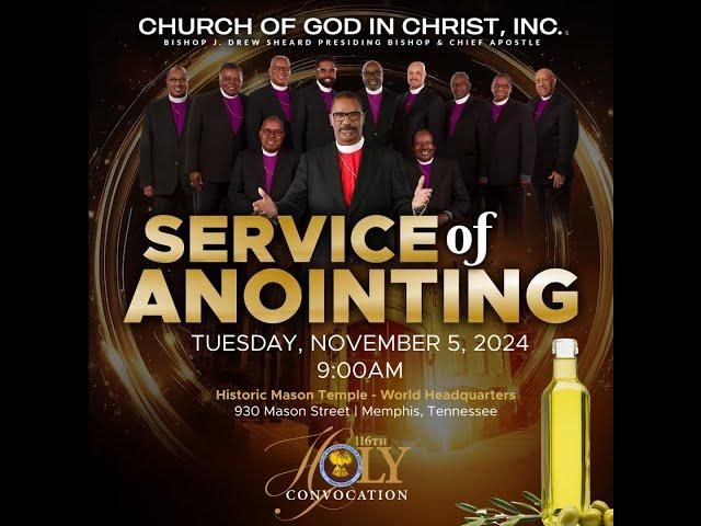 116th Holy Convocation: The Service of Anointing