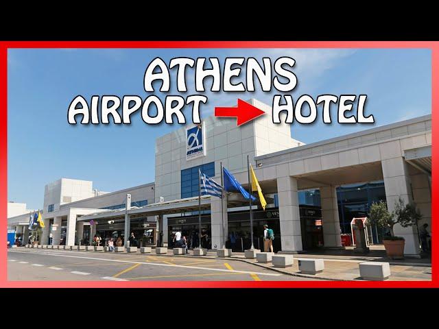 Athens AIRPORT : How to get to your hotel ? [Comparing Metro, Bus, Taxi, Uber]