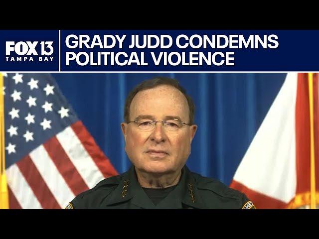 Polk County Sheriff Grady Judd condemns political violence after Minnesota shooting