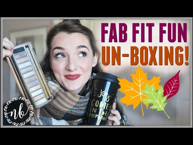 FAB FIT FUN Unboxing | The Fall Box 2016