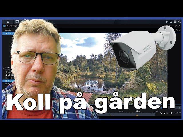 Övervakningskameror och Synology Surveillance Station