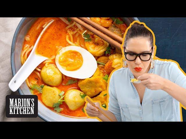 Easy laksa at home... in just 15 minutes!  Marion's Kitchen