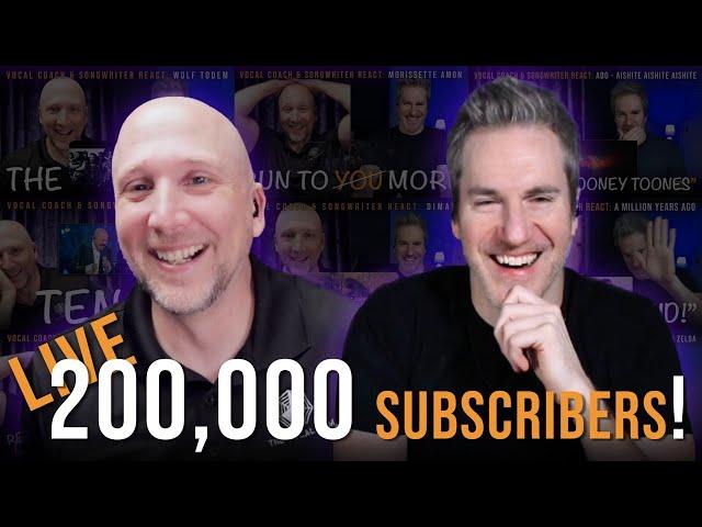 Countdown to 200,000 Subscribers with LIVE Reactions!