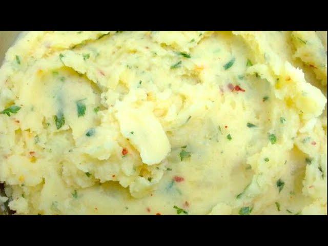 Easy Delicious GARLIC MASH POTATO
