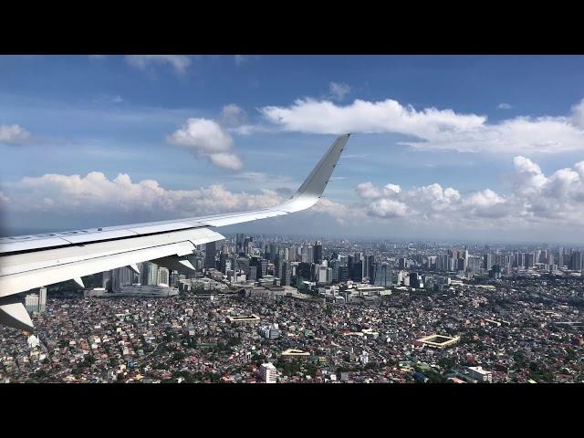 SPECTACULAR SKYLINE | Philippine Airlines 321 APPROACH & LANDING at Manila Airport