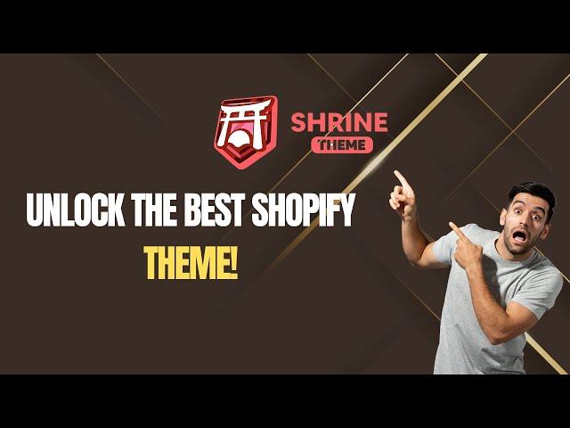 Unlock Shopify Success with Shrine Pro Theme | Transform Your Store Today!