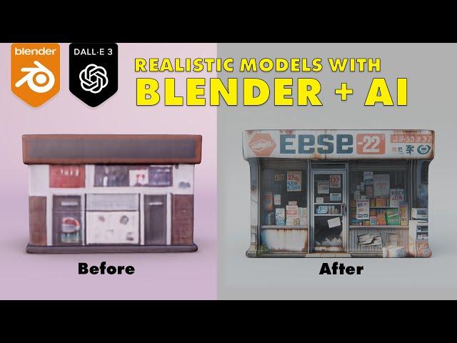 Use AI to Improve your Blender Models