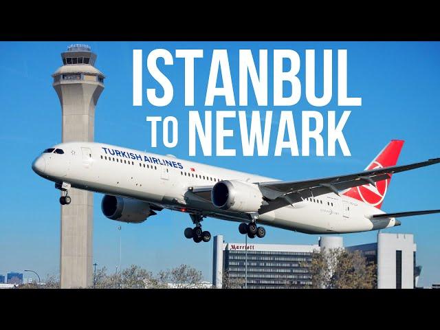 Turkish Airlines 787-9 | Istanbul to Newark in Economy