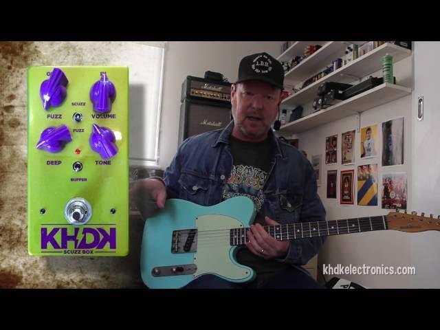 KHDK: SCUZZ BOX Fuzz demo - V2 - Broadcaster & FAS Vibrolux