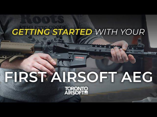 GETTING STARTED with your FIRST Airsoft AEG (The right way) TorontoAirsoft.com