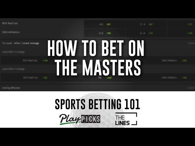 How to Bet The Masters | Golf Betting Tips | 2019 Masters Betting Odds