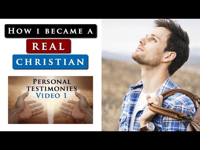 How I became a REAL CHRISTIAN |  Personal testimony of Daniel Maritz