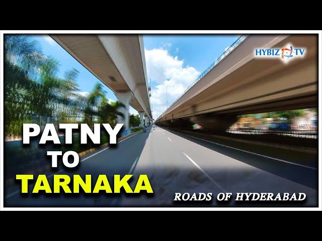 Patny to Tarnaka Hyperlapse | Roads of Hyderabad | Hybiz tv