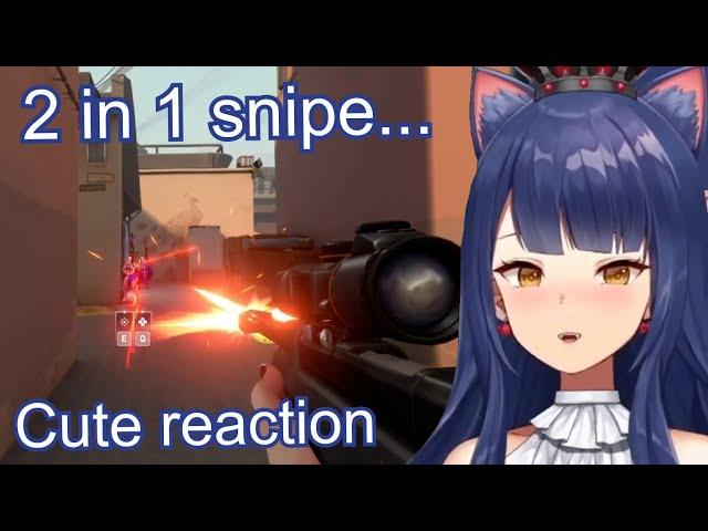 "I..I.. sniped someone"