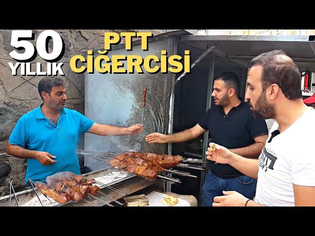 Sabah 10'da kapatan 50 yıllık Ciğerci Zeki Usta (PTT Ciğercisi) | Diyarbakır Sokak Lezzetleri