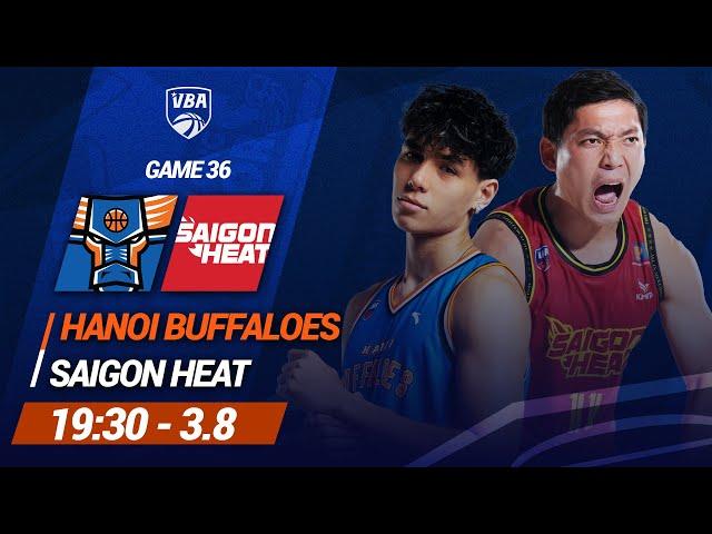  Livestream Hanoi Buffaloes - Saigon Heat | Giải bóng rổ chuyên nghiệp Việt Nam - VBA 2024