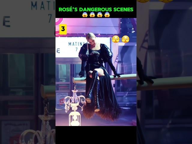 Rosé performed dangerous scenes perfectly!!#blackpink #rosie #rosé  #parchaeyoung