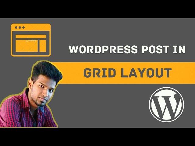 How To Display WordPress Posts In a Grid Layout In 5 Minutes-WordPress Tutorial#learnwithm24