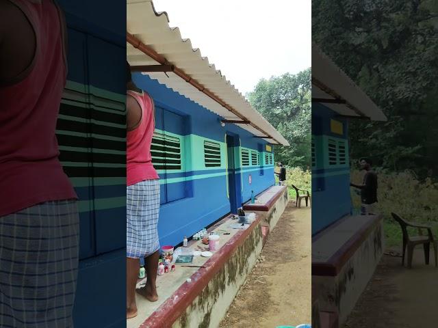 wall painting time reels video