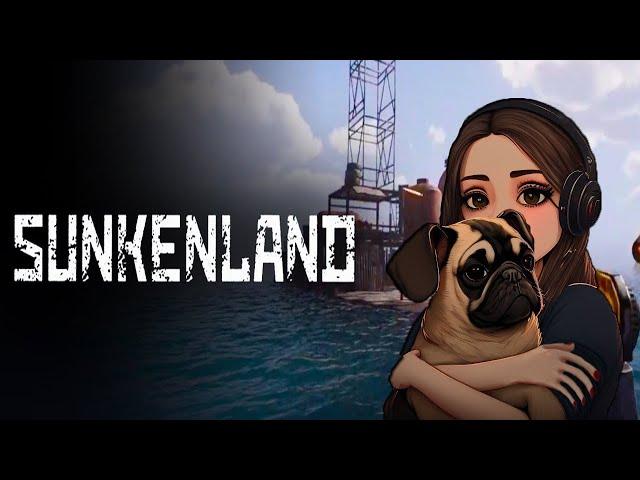 СТРОИМ БАЗУ В Sunkenland И ПЫТАЕМСЯ ВЫЖИТЬ. G1DEON, KINDER PLAY