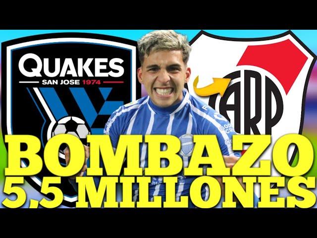 BOMBAZO! ¡5,5 MILLONES CONFIRMADOS! ¡NADIE LO CREYÓ! NOTICIAS DE RIVER PLATE HOY