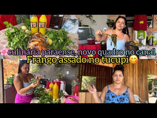 PRECISEI SAI DE CASA//RECEITAS TÍPICAS DO PARÁ//FRANGO NO TUCUPI// ALMOÇO DELICIOSO//ELYELMA REIS