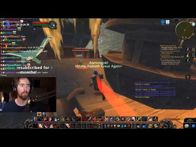 Asmongold's Fifth Stream of the WoW Classic Beta