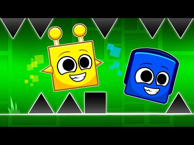 Sprunki Plays GEOMETRY DASH...