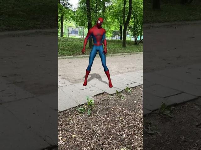 Spider Man Zombie in my city #shorts