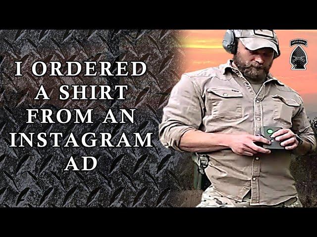 I Ordered a Shirt from an Instagram Ad